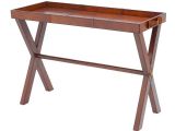 Colorado Leather Tray Console Table